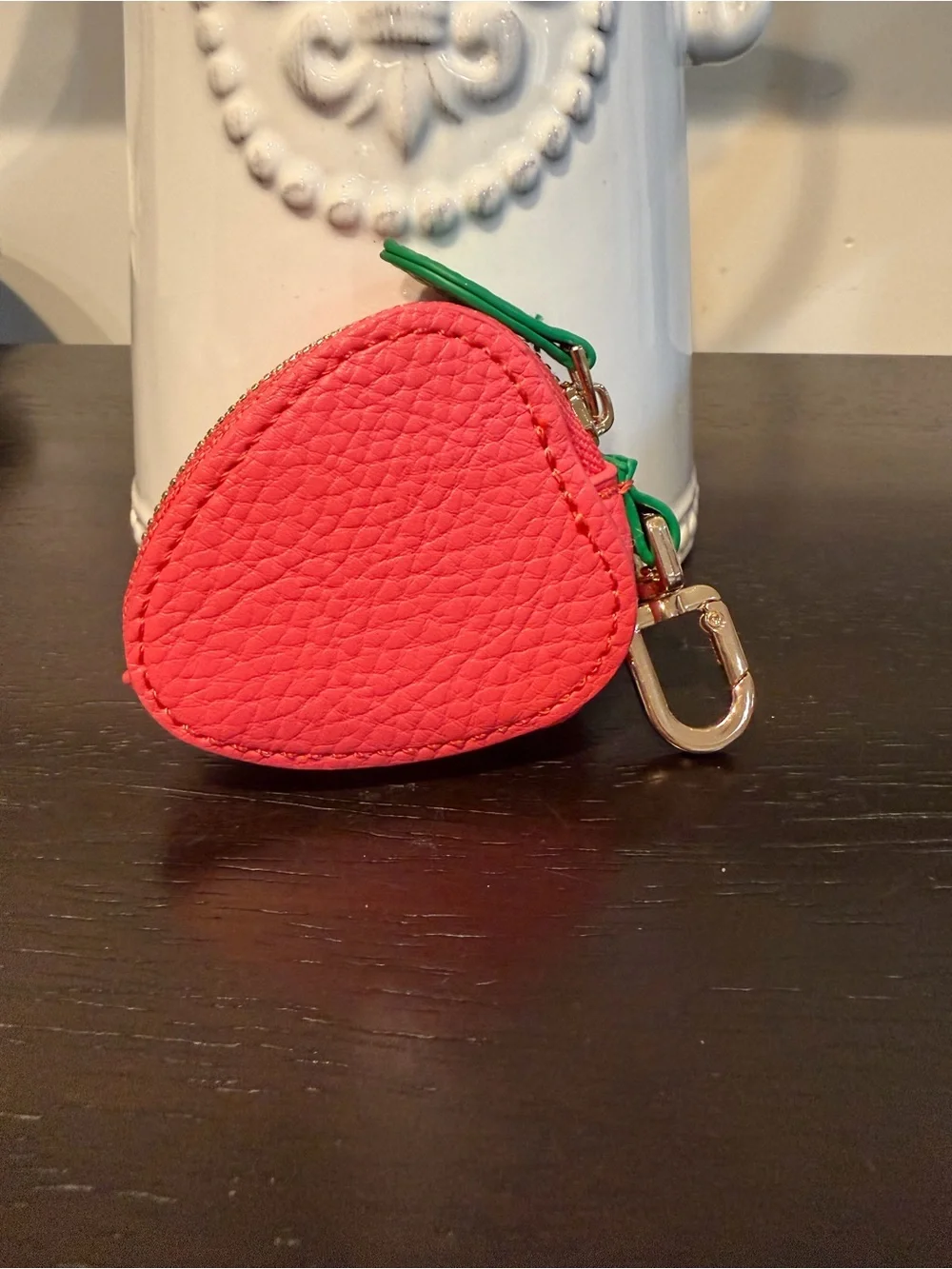 Strawberry Bag Charm Coin Purse Keychain